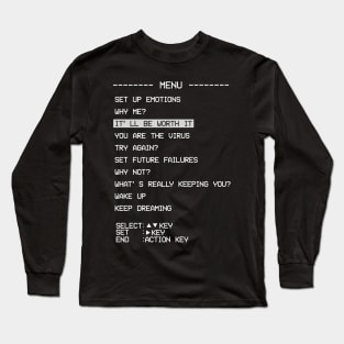 VCR Life Setup V2 Long Sleeve T-Shirt